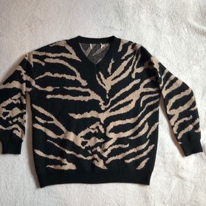 Animal Print Sweater